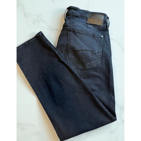 Mavi Jeans Marcus Slim Straight Leg Mens Blue Denim Dark Wash 36x32 - Picture 1 of 12